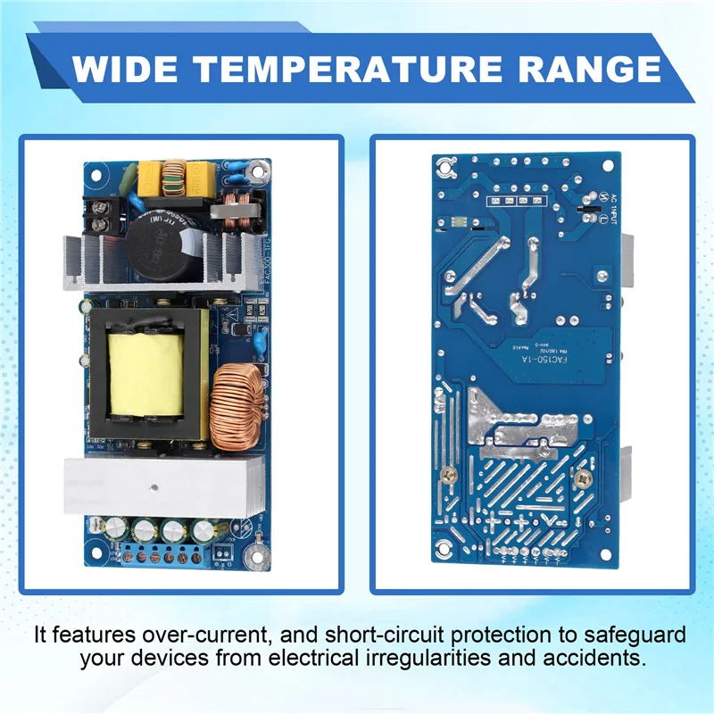-RRKK AC 100-240V To DC 24V12.5A Power Supply Module Board Switch AC-DC Switch Power Supply Board