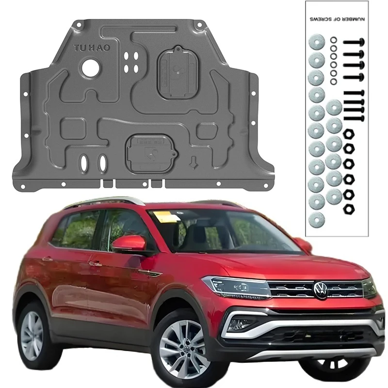 

Higher Quality Alloy Under Engine Guard Mudguard Board Splash Shield Mud Fender Plate Panel For VW T-Cross 2019-2022 1.5L 1.4T