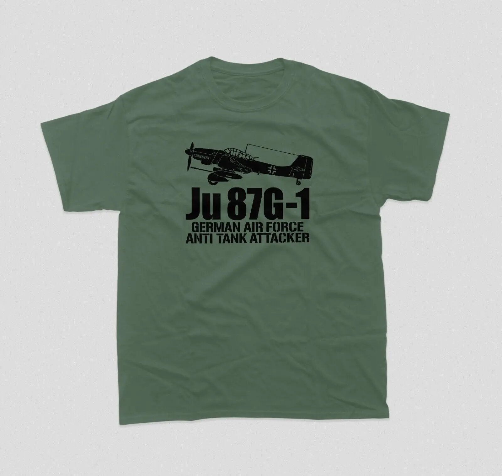 German Air Force Luftwaffe Ju87 G-1 Stuka Anti Tank Bomber T-shirt