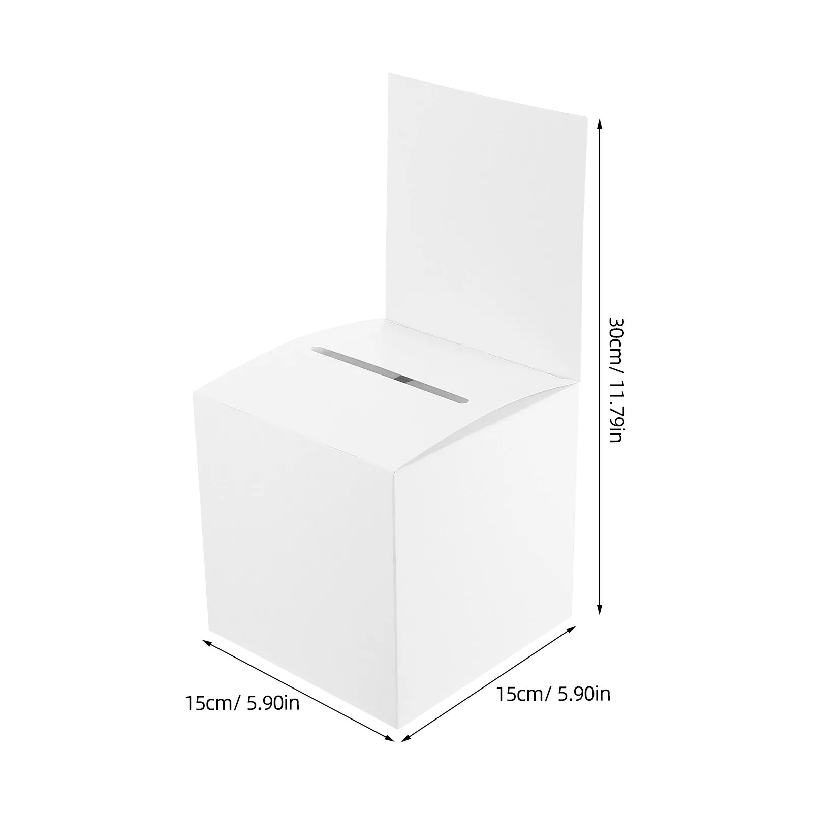 4 قطعة صندوق السحب الورقي متعدد الوظائف التصويت الاقتراع الحال بالنسبة اجتماع الحفلات تخزين التصويت حامل صندوق السحب الورقي