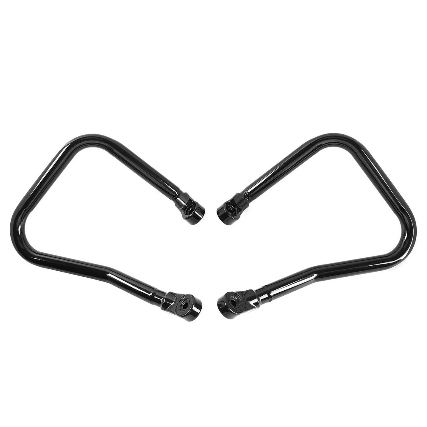 For Heritage Classic/Softail Slim/Fat Boy modification accessories: side box guard, rear bumper, and bumper impact bar view 5
