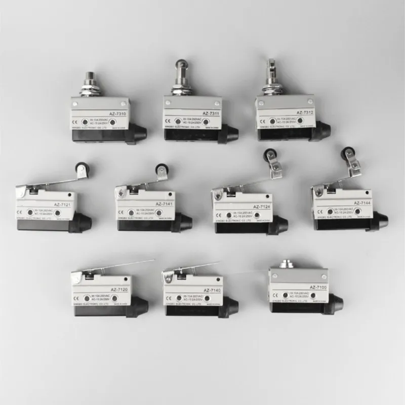 Panel Mount Push Plunger SPST Momentary Micro Limit Switch AZ/TZ/CZ-7120/7121/7310/7311/7312/7140/7141/7100/7110/7124/7140