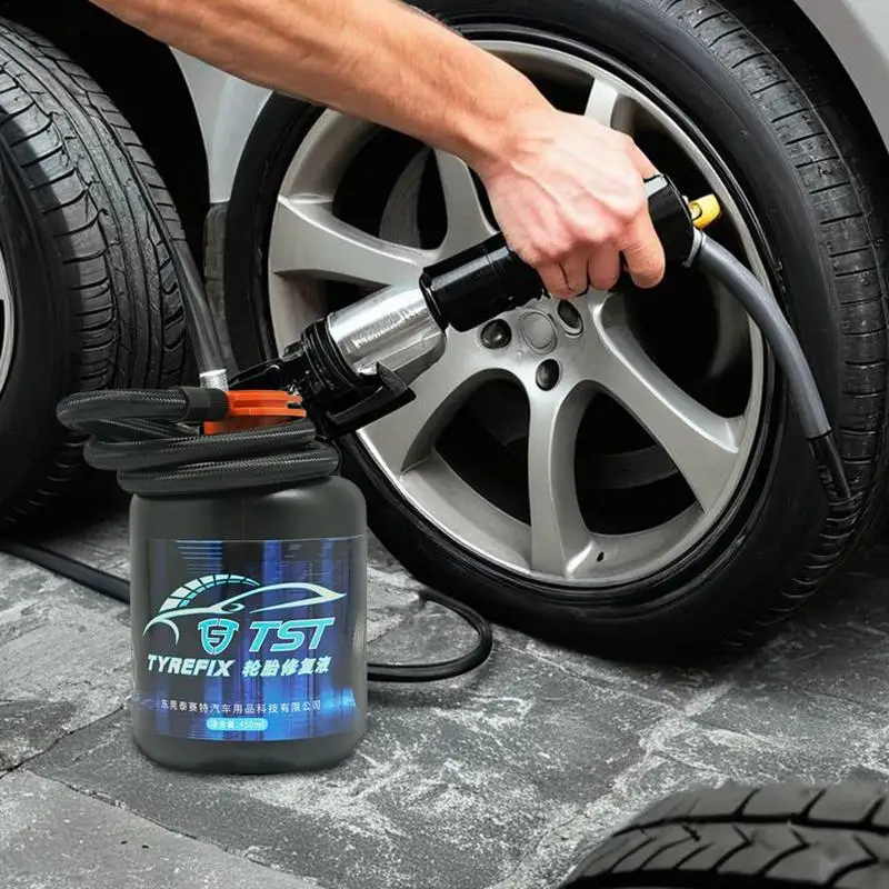 Tire Repair Sealant Tire Repair Tools Air Filler Sealant Efficient Tire Inflator Quick Repair Tire Repair Sealant For All