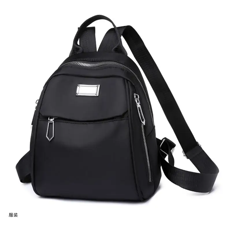 

D0UD Women Backpack Purse Nylon Rucksack Lightweight Fashion Casual Travel Ladies Shoulder Bag Daypack