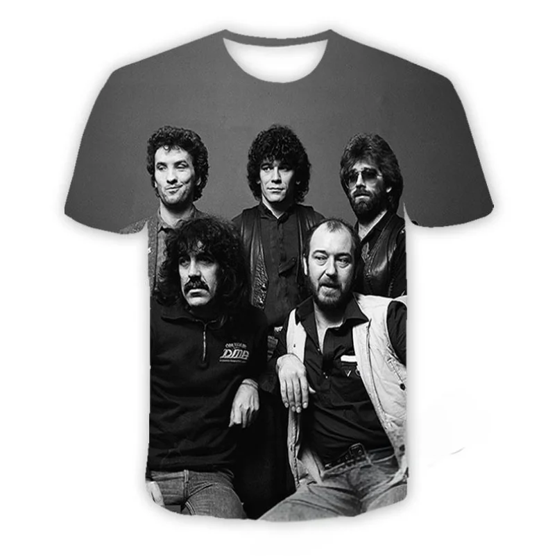Nazareth Band T-shirts 3D print T-shirt Summer Men Women Short sleeve Kids Top Oversized Harajuku Hip Hop Style Unisex Tee