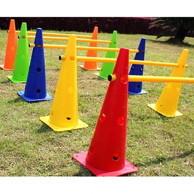 格安卸売プラスチック敏捷性サッカースポーツトレーニングマーカーコーン