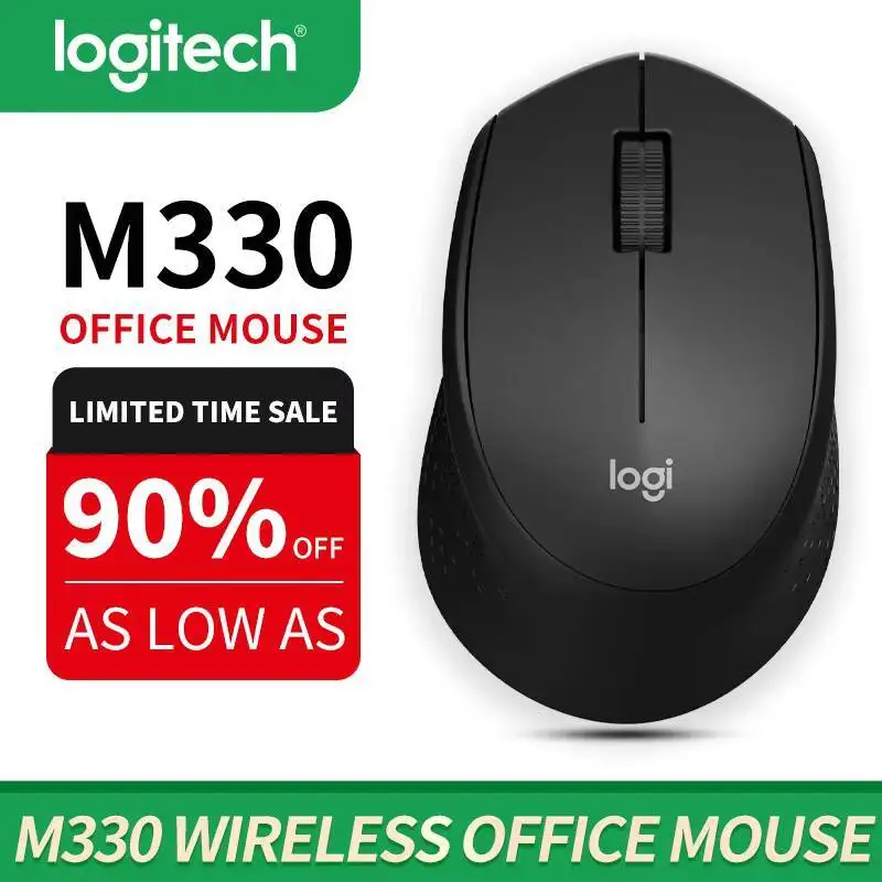 ロジクール M330/M280 ワイヤレスサイレントマウス かわいい ノートパソコン 男の子 女の子 ホームオフィス 軽量 快適 ポータブル M221/M220/M185