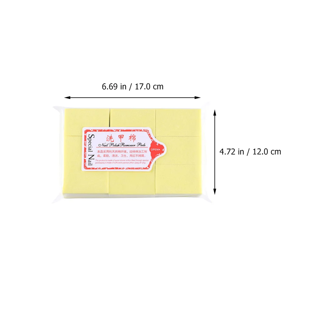 Ensemble de 4 sacs de lingettes pour ongles, tampons dissolvant jetables à haute absorption pour Salon, usage domestique, Kit d'accessoires de nettoyage de manucure