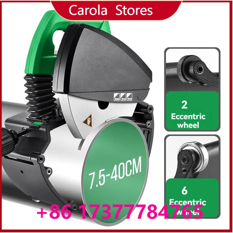 

1000W Automatic Pipe Handheld Round Tube Cutter 15-220MM For Copper Steel Iron PVC Plastic Pipe
