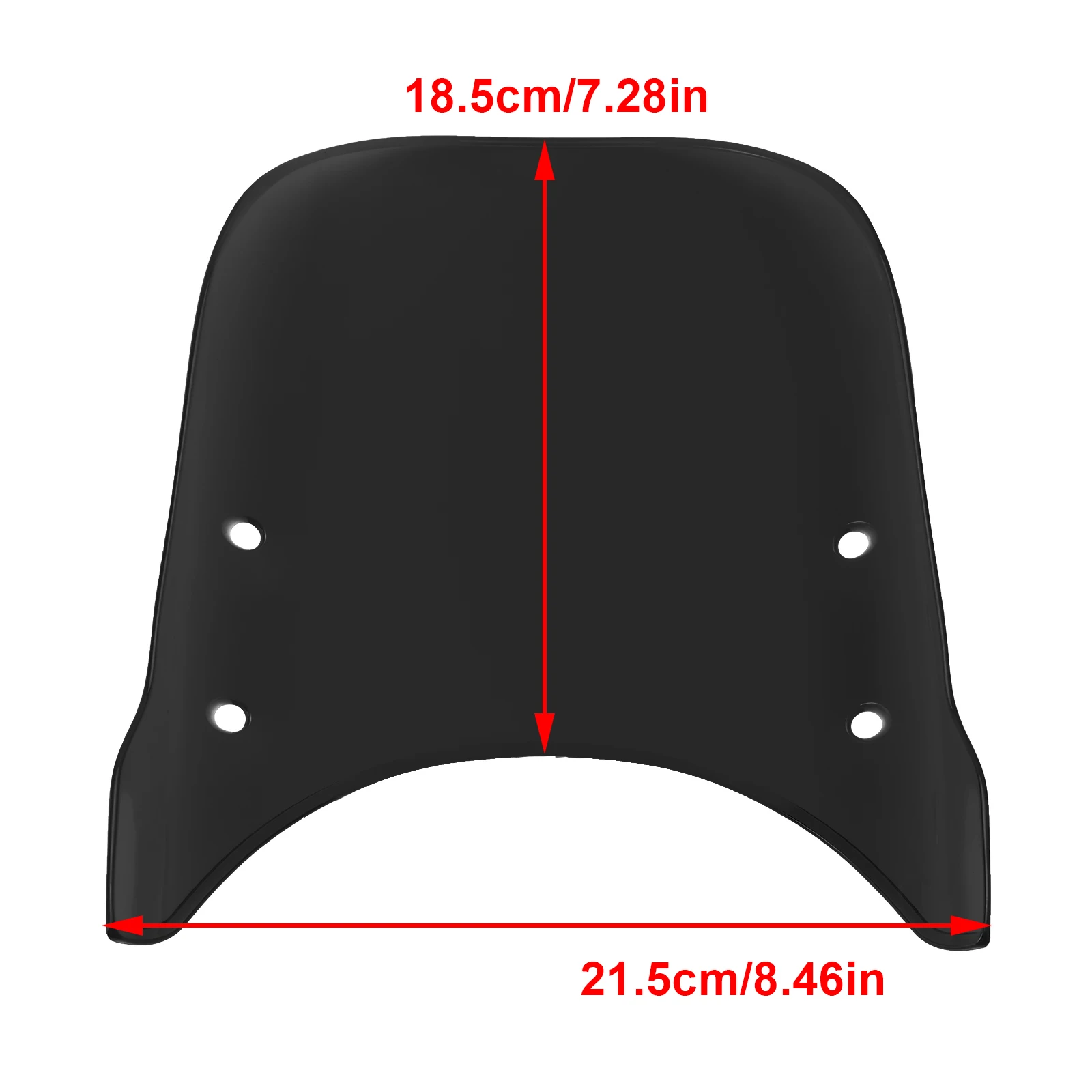 ABS Motorcycle Windshield WindScreen For Yamaha XSR 900 2022 2023 With Bracket