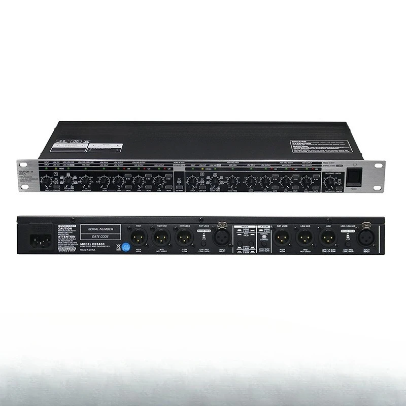 Stage performance Commercial event Rack-mounted 3-in-6-out audio signal digital distributor