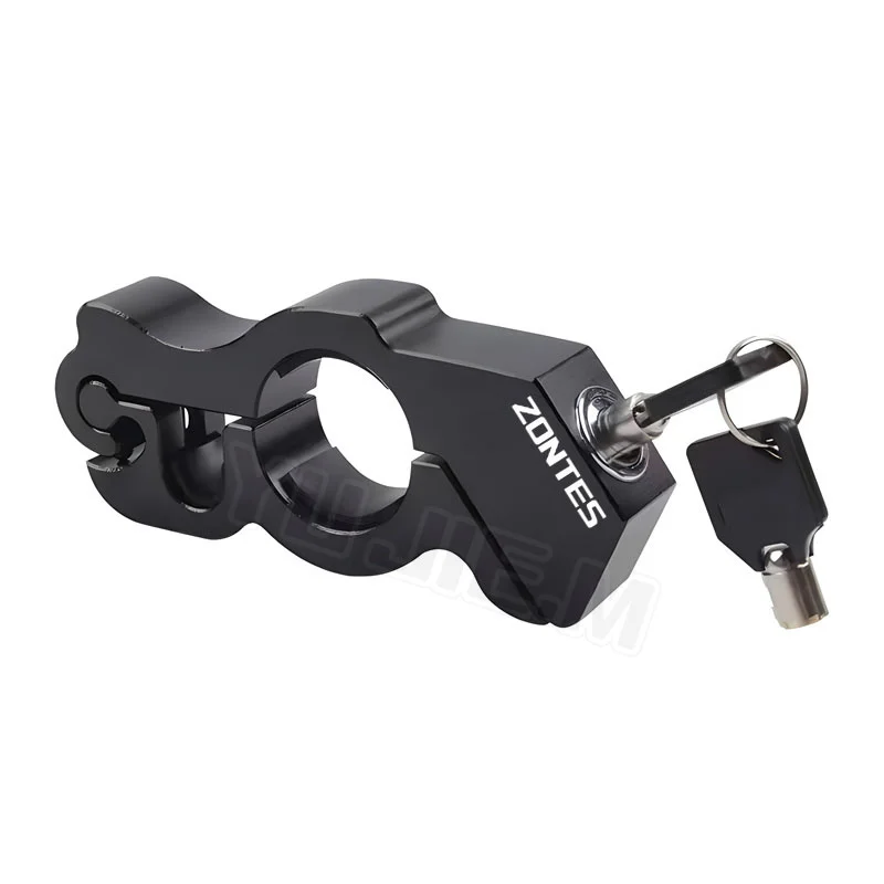 For Zontes G1 125 ZT125 ZT125U ZT310 ZT310R Motorcycle Handlebar Scooter ATV Brake Clutch Security Safety Theft Protection Lock