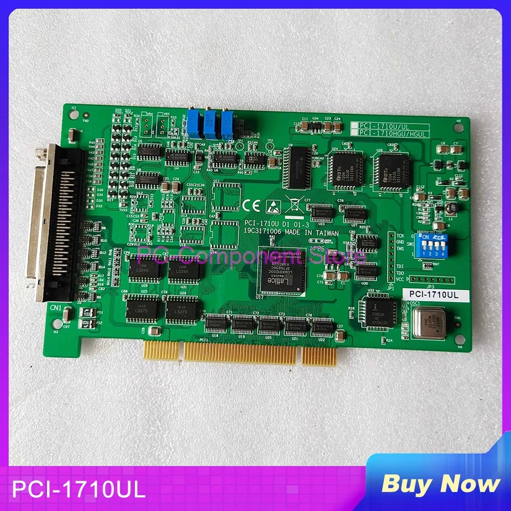 12 Bit 16-Channel Multi-Function Card Analog Input/Output Card Multifunctional Data Acquisition IO Card For Advantech PCI-1710UL