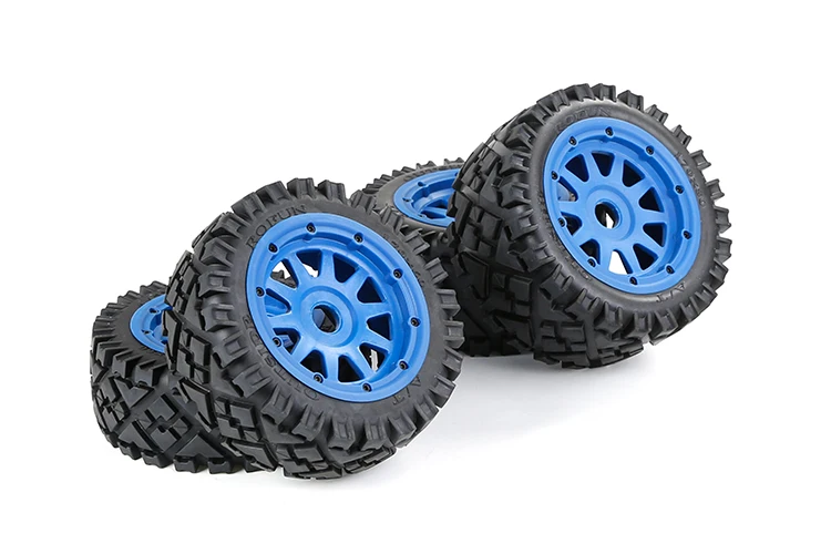 Rovan Baja Buggy ALL TERRAIN V3 Front and Rear Tires on Rims 170*60 170*80