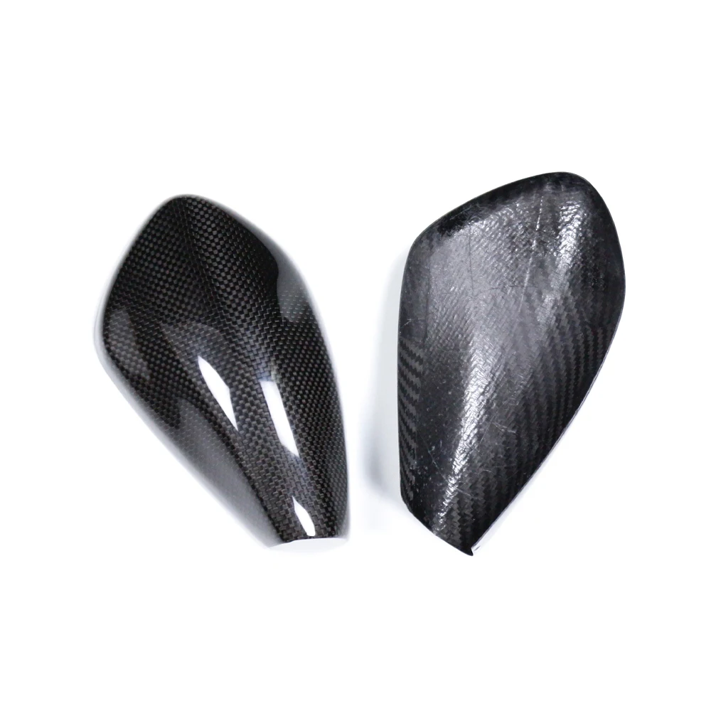 أغطية مرايا الرؤية الخلفية للدراجات النارية 100% 3K أجزاء من ألياف الكربون لياماها MT09 FZ09 2025 ملحقات Motos لوازم معدلة