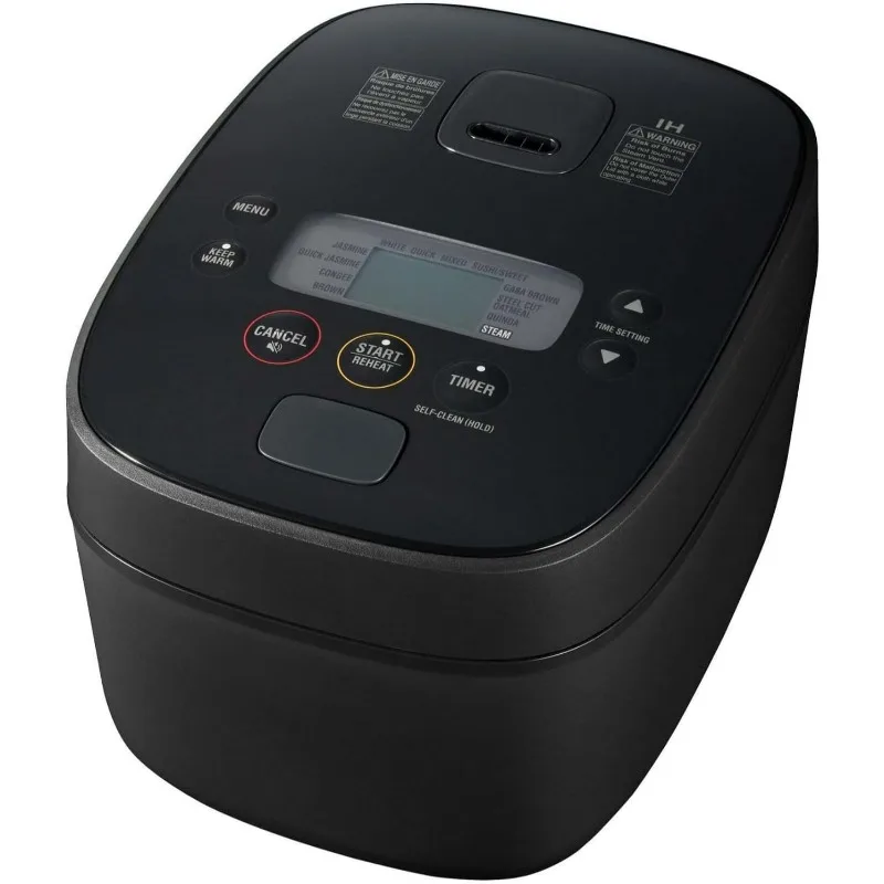 

NW-QAC10 Induction Rice Cooker and Warmer, 5.5 Cup Capacity, Black, 9.25 x 12.25 x 7.88