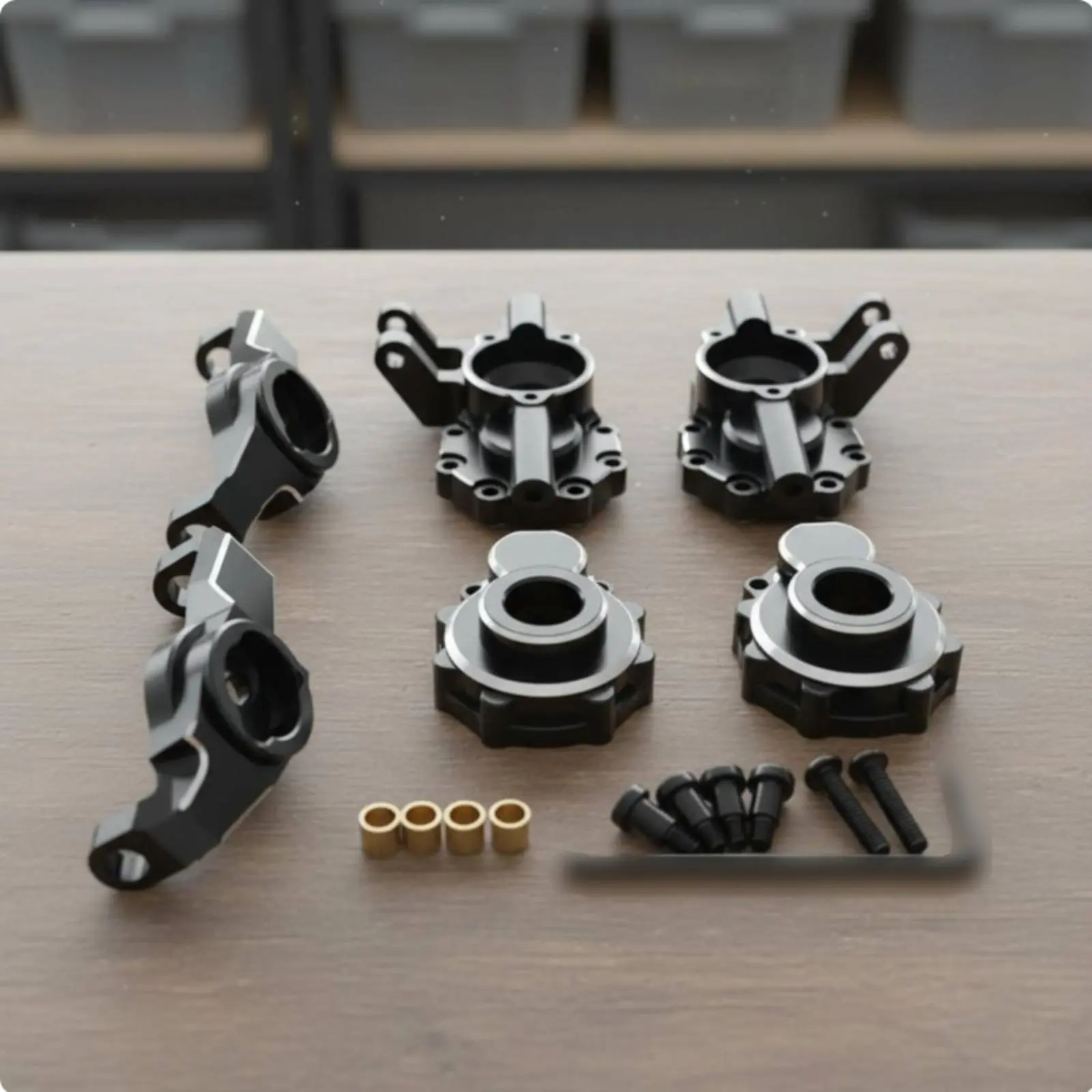 front-shaft-hub-carrier-steering-joint-set-cnc-machined-aluminum-caster-block-set-rc-crawler-part-sturdy-duty