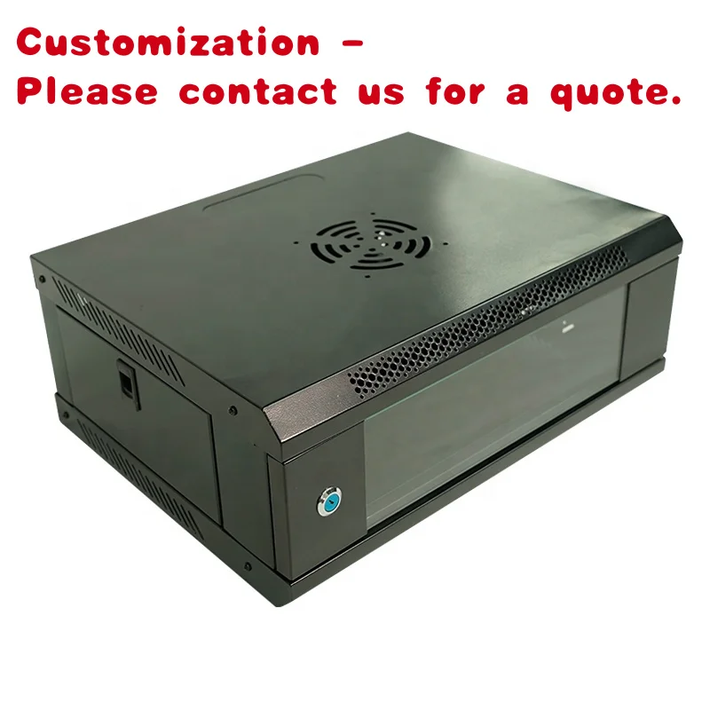 

custom.Professional Design 19-inch 4U Cabinet Box Metal Server Rack Enclosure Wall Mounted DDF Cabi
