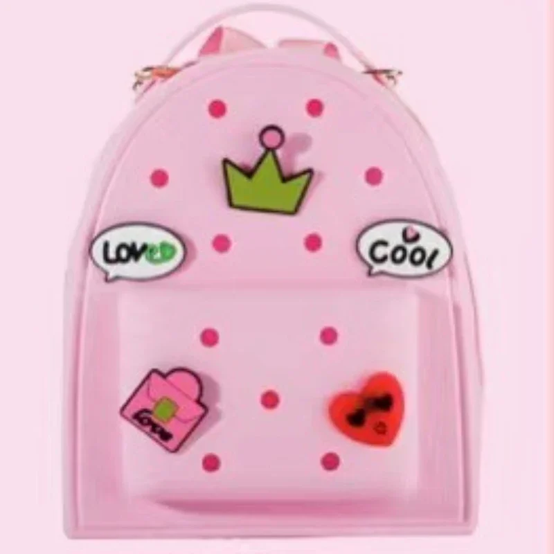 Sac à dos de dessin animé pour enfants, sac à dos mignon, sacs à main solides pour filles, sacs d'école pour garçons et filles