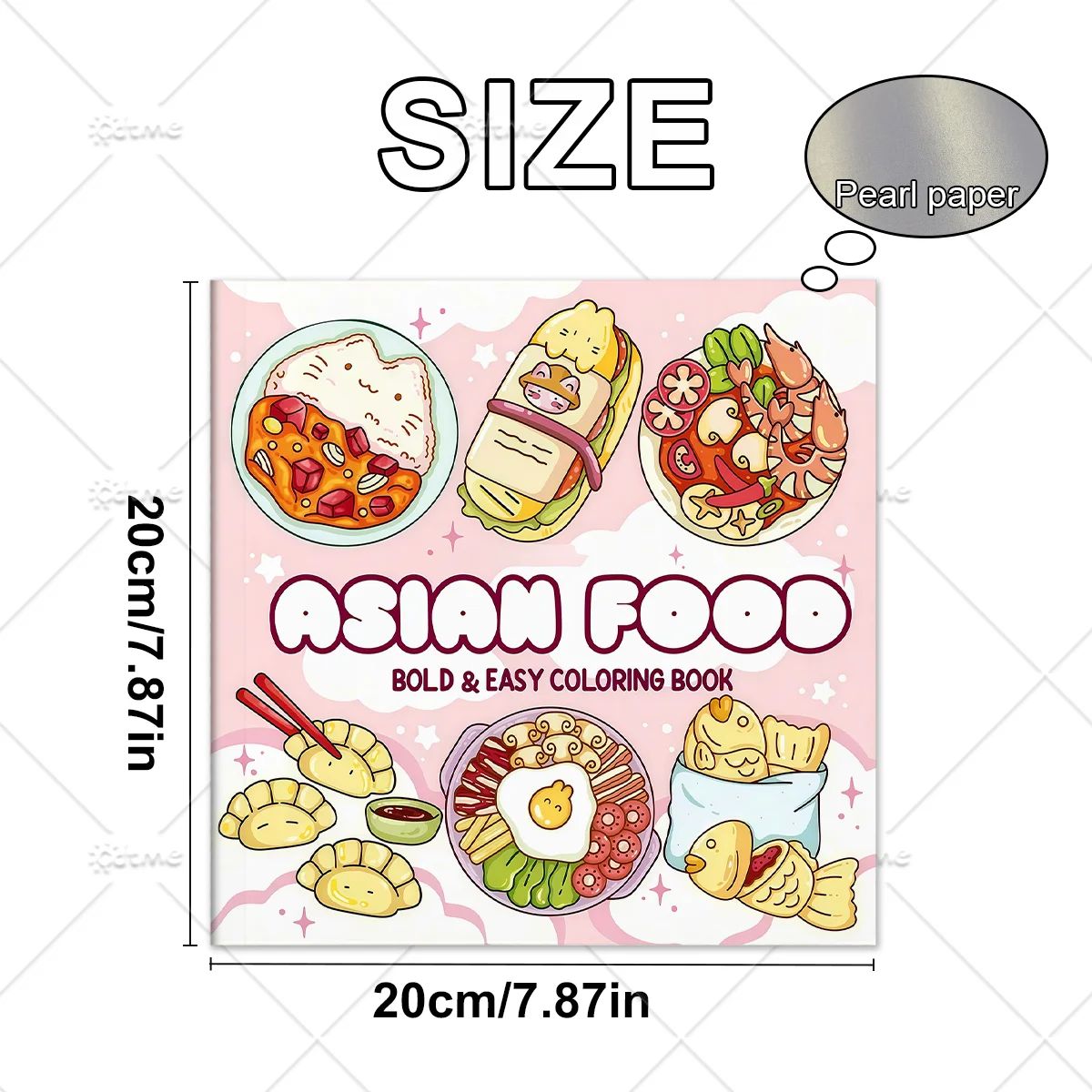 Libro de Colorear con Patrones - Food And Snacks Coloring Book Bold And Easy reseña y precio