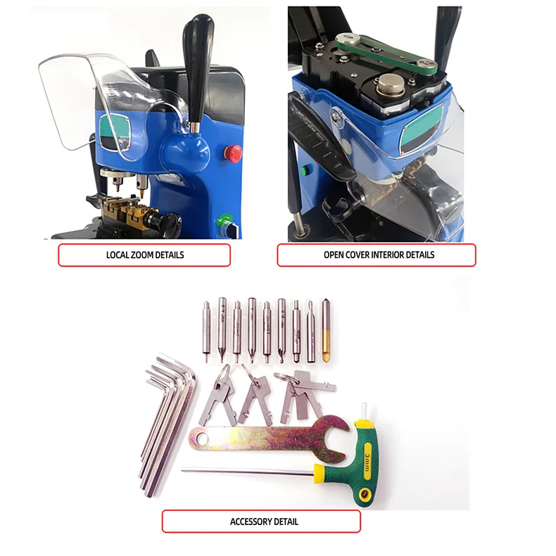 Multi Functional Vertical Key Copying Machine L1 Vertical Milling Key Matching Machine