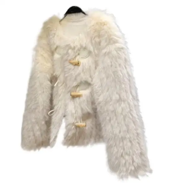 

2025 Women's Clothing Hot Style Fox Fur Faux Fur Coat Winter New 1201