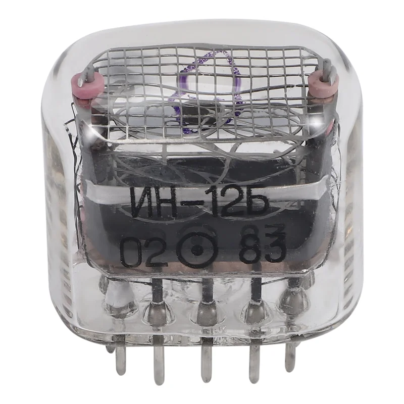 1Pcs New IN-12 IN12 Glow Tube For Glow Clock Nixie Digital LED Clock With Decimal Point