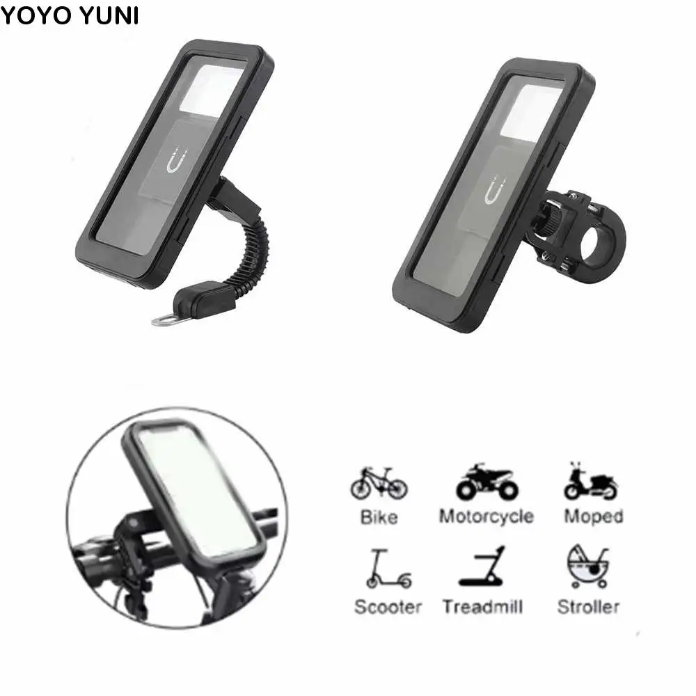 

Водонепроницаемый велосипедный держатель для телефона со стабильным креплением 360° ° Поворотное крепление для смартфона, регулируемая поддержка, магнитный дизайн