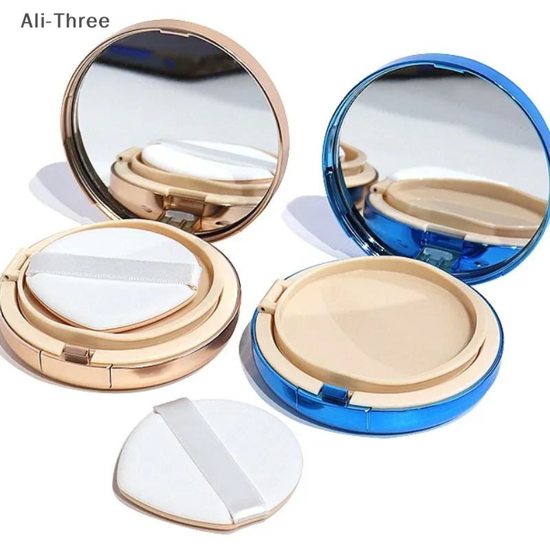 Contenitori per crema BB con scatola vuota per cuscino d'aria da 12 g con soffio di spugna e specchio Accessori per il trucco da viaggio Scatola cosmetica portatile