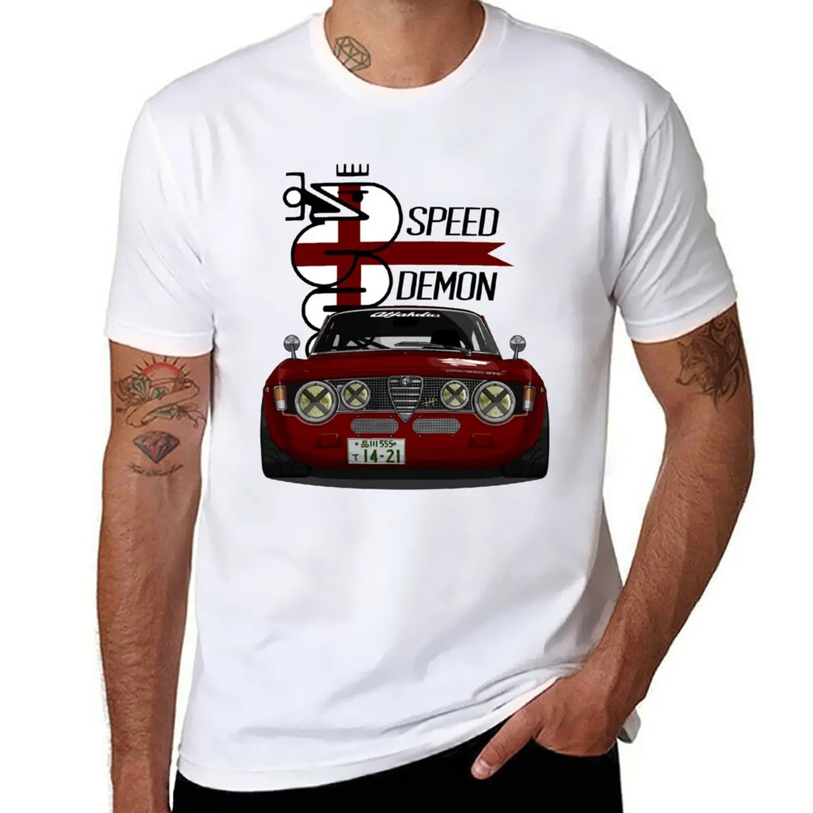 

Giulia Sprint GTA - Speed Demon T-Shirt man t shirts for men casual t shirt man luxury
