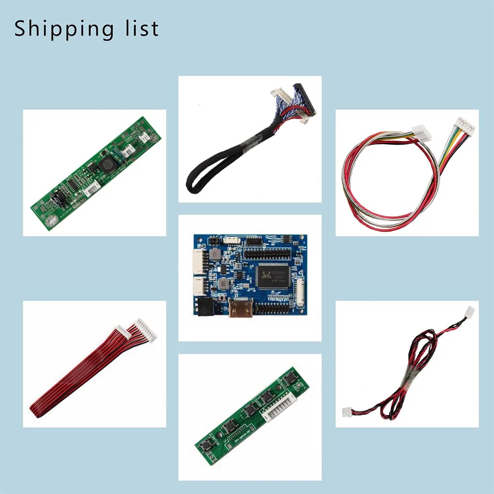 HDM I Audio LCD لوحة تحكم ل 17 "M170ETN01.1 19" M190ETN01 1280x1024 LCD