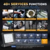 Autel MaxiCOM 울트라 라이트 진단 도구, OBD2 스캐너, 2.0 J2534 ECU 프로그래밍, 울트라 MS919 MS909 와 동일, 2 년 4