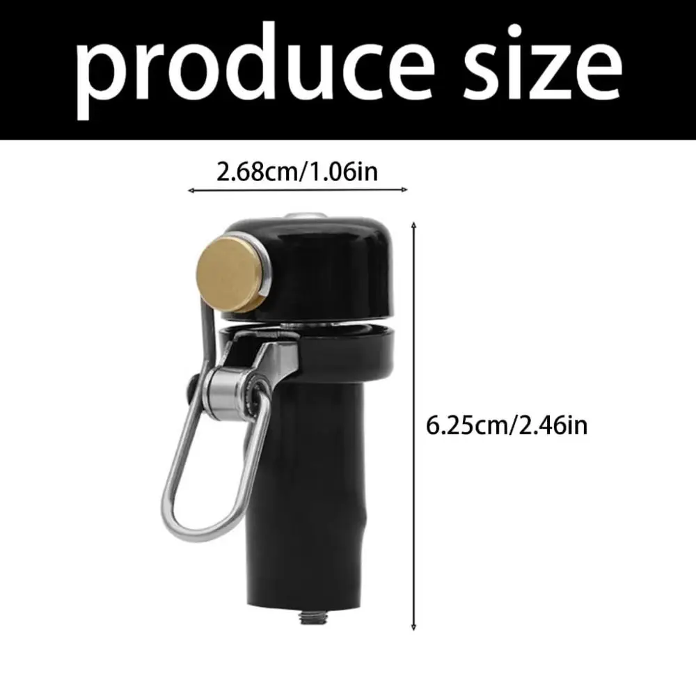 Bicycle Handlebar Plug Bell MTB Road Bike Curved Handlebars Blocked Bell Waterproof Loud Alarm Safety Horn Bicycle Accessories image 6