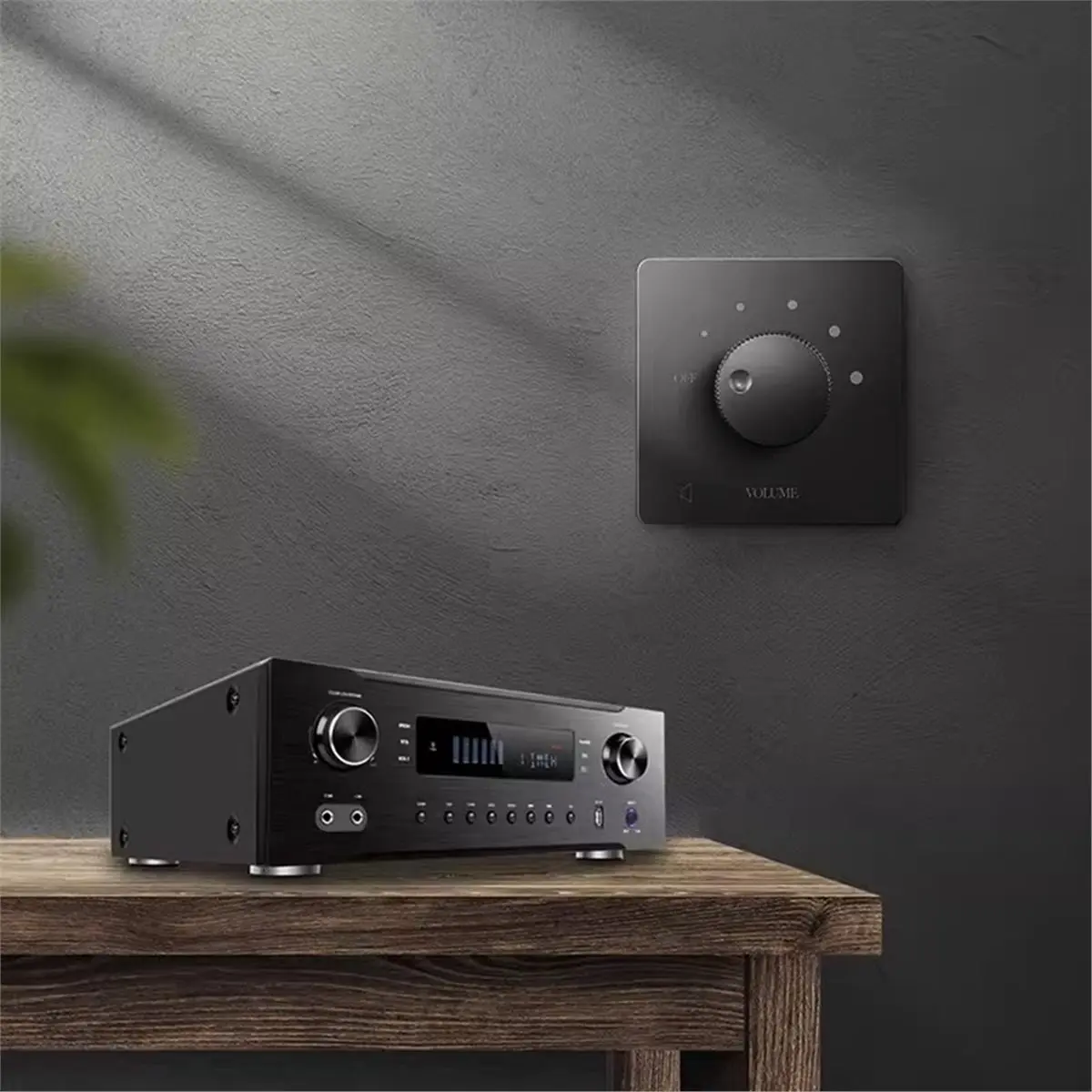 TCE 50W Volume Control Professional Safety 5 Gears Tuning Knob Volume Controller Lossless Sound for Home Speakers