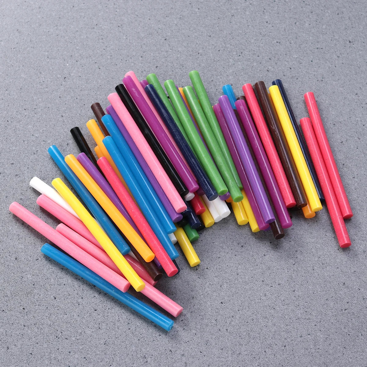 

60pc Hot Melt Glue Sticks High Viscosity Fast Curing Transparent For Crafts Wood Metal Fabric Repair Diy Projects Hot Melt