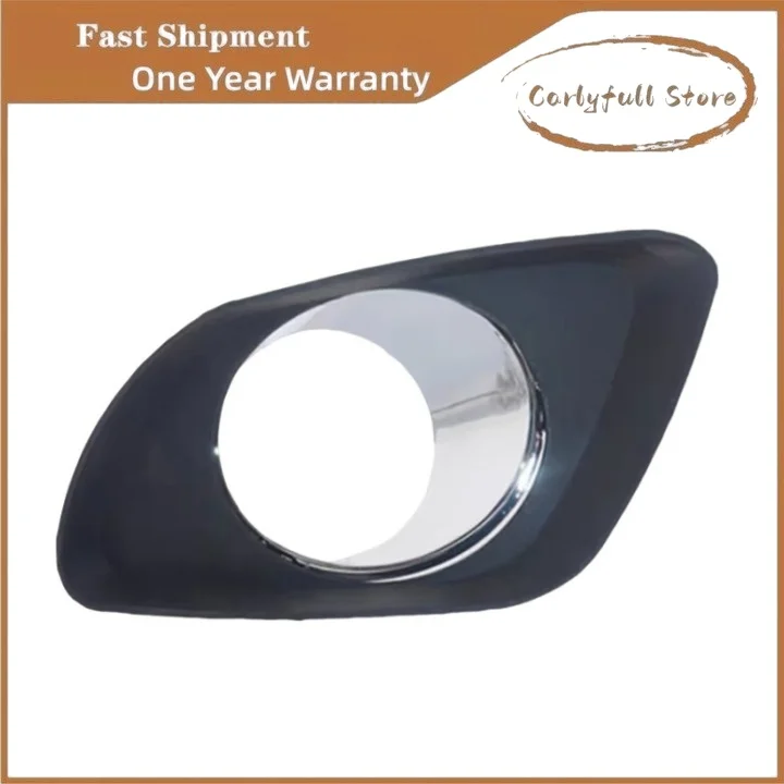 

For Geely Emgrand 7 EC7 EC7-RV 2009-2013 Hatchback Front Bumper Foglight Frame Fog Light Chrome Trim Cover Hood