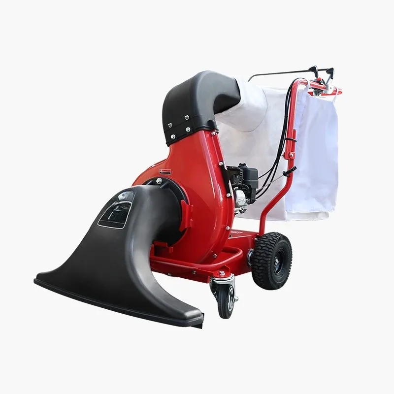 Fuel leaf suction machine Property, cleaning and sanitation garbage truck Garden lawn fallen leaves Fuel leaf suction machine