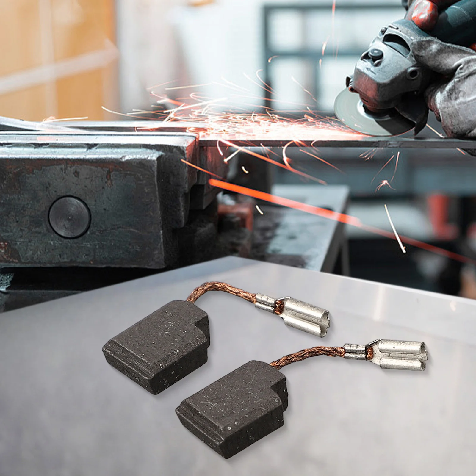 

Angle Grinder Carbon Brush 6 X 10 X 13mm Accessories Fine Workmanship Parts For D28111 For D28130 High Quality