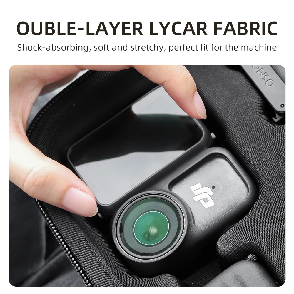Organizer do przechowywania kamery DJI Nano Action, przenośna torba ochronna, etui podróżne. — zdjęcie produktu 4