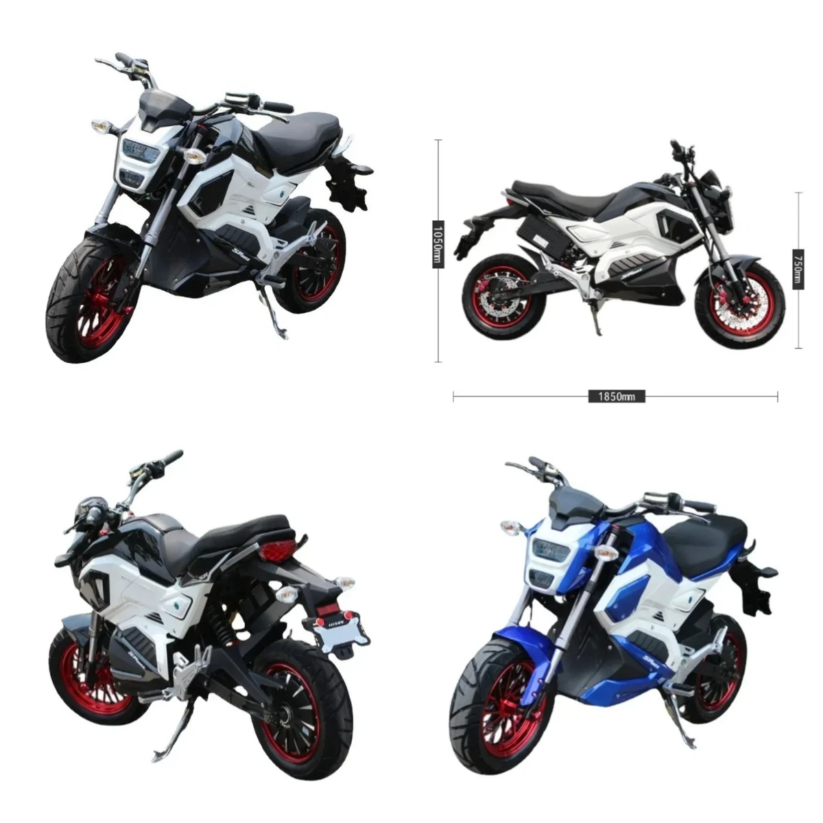 Strovan MotorcycleThe Latest New Energy High SpeedExport Certified Customizable 1500W High Power High Capacity Racing Adult Elec