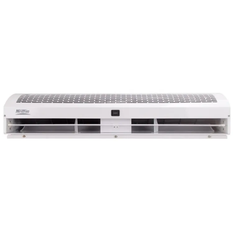 Integrated Air Curtain Fan Workshop Commercial Natural Wind Type Cross Flow Adjustable Soft Tone