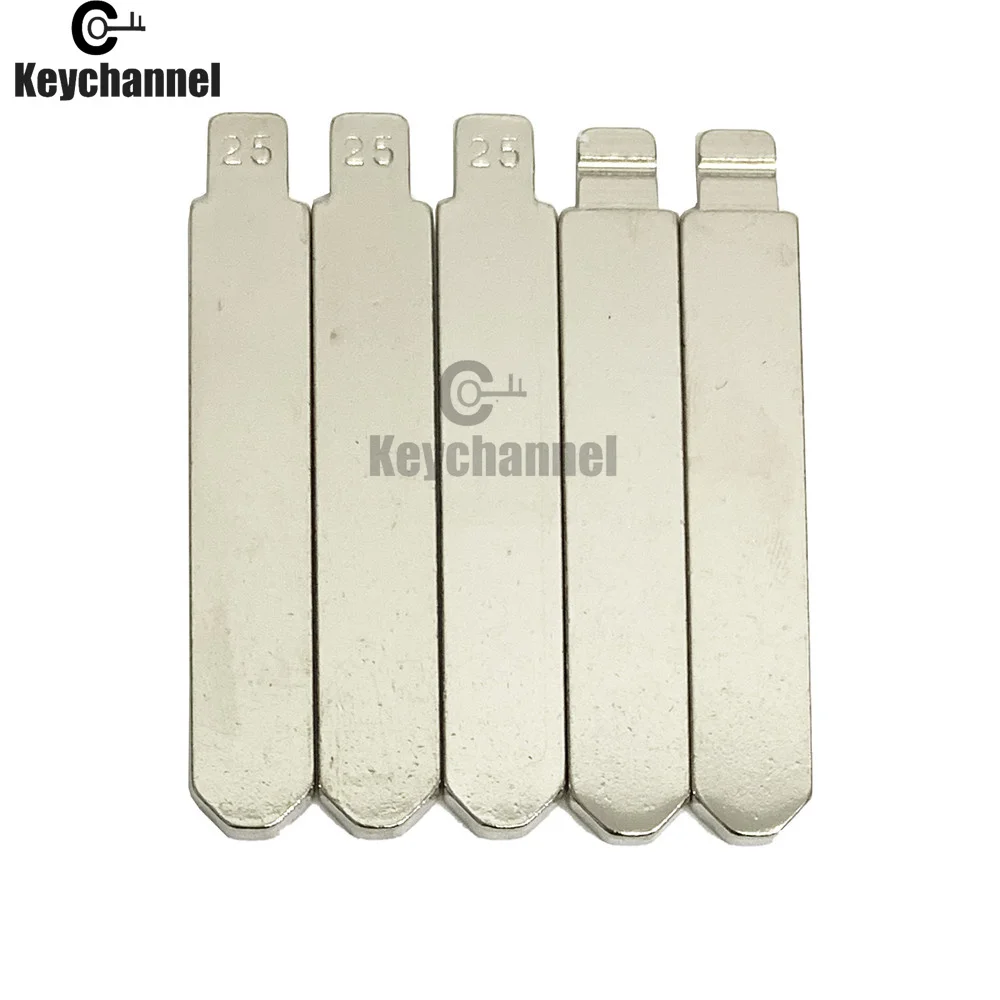 10pcs/lot HON66 Car Key Blank #25 KD Key Blade for Honda Civic Accord CRV XRV City HRV Venzel Jade for KEYDIY Xhorse JMD Remote