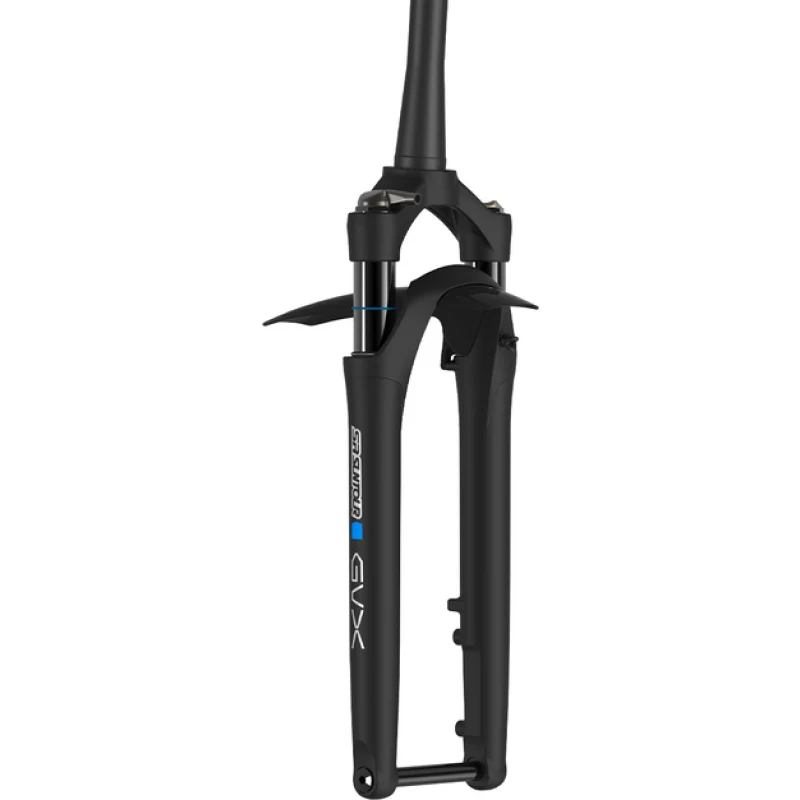 

SR SUNTOUR GVX Road Bike 700c Suspension Fork Thru Alex 100x15mm EQ EQUALIZER off-road e-Gravel Tapered Bicycle Fork 50mm travel