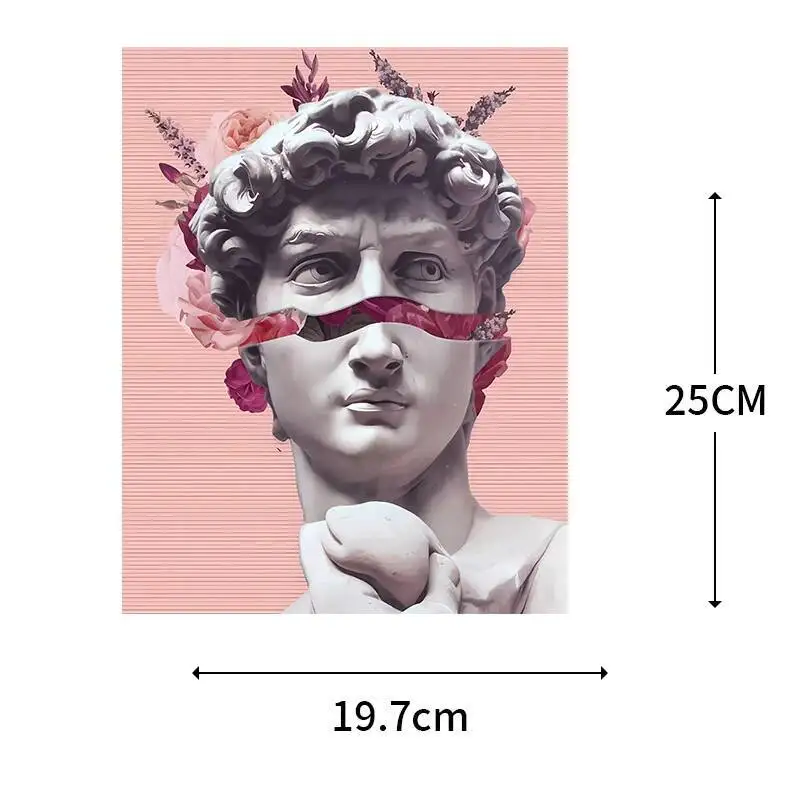 Abstract characters ruin creativity, heat transfer T-shirts, hoodies, DIY decorations, Iron On printed stickers for clothes