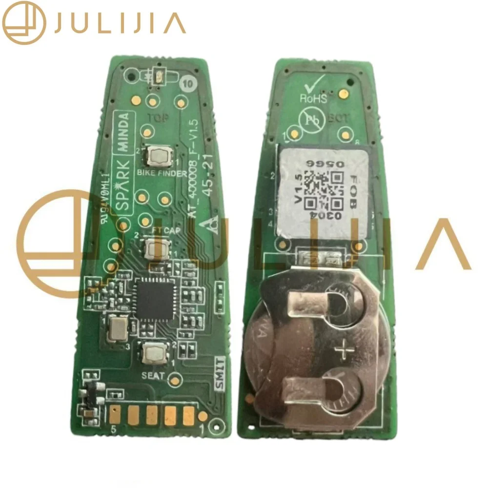 For Vespa 2025 Leo Smart Motorcycle Remote Key Vespa 150CC Primavera Sprint Tech Elettrica70 GTS 300CC LX125/S 4A CHIP 433MHz