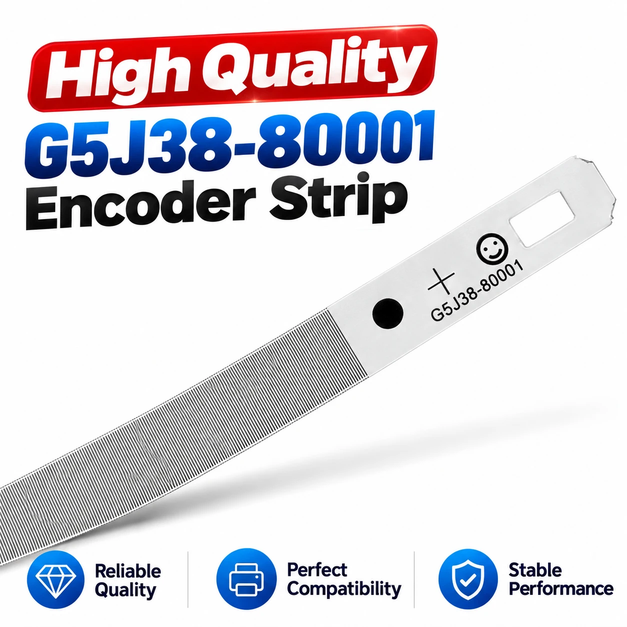 1-20pcs G5J38-80001 High Quality G5J38-80001 Encoder Strip for HP OfficeJet Pro 7720 7730 7740 Compatible HP Encoder Strip