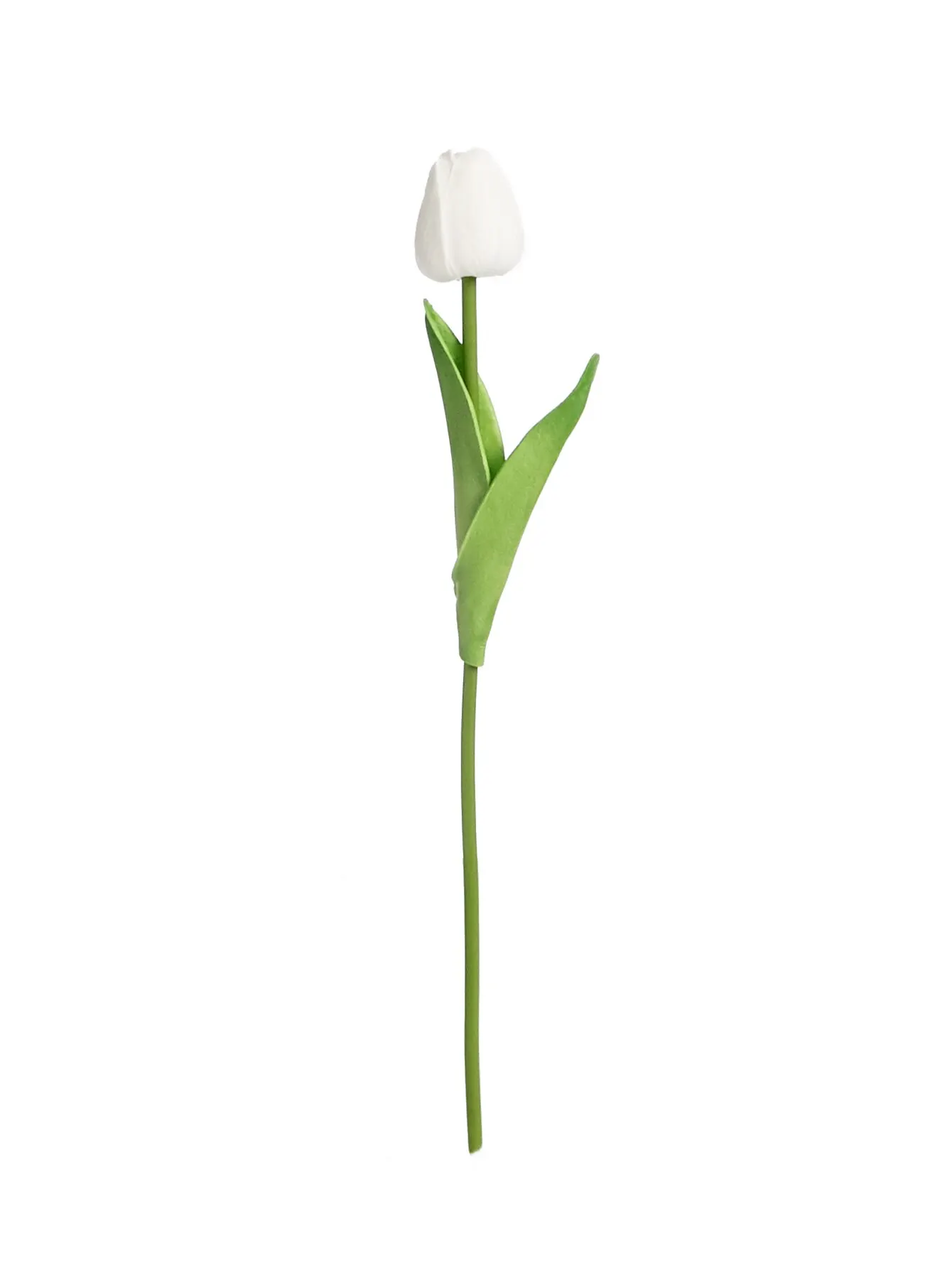 Simulazione tulipano bianco Feel Tulip Flower decorazione della casa ornamenti fotografia di nozze puntelli fiori finti 10 pz/20 pz