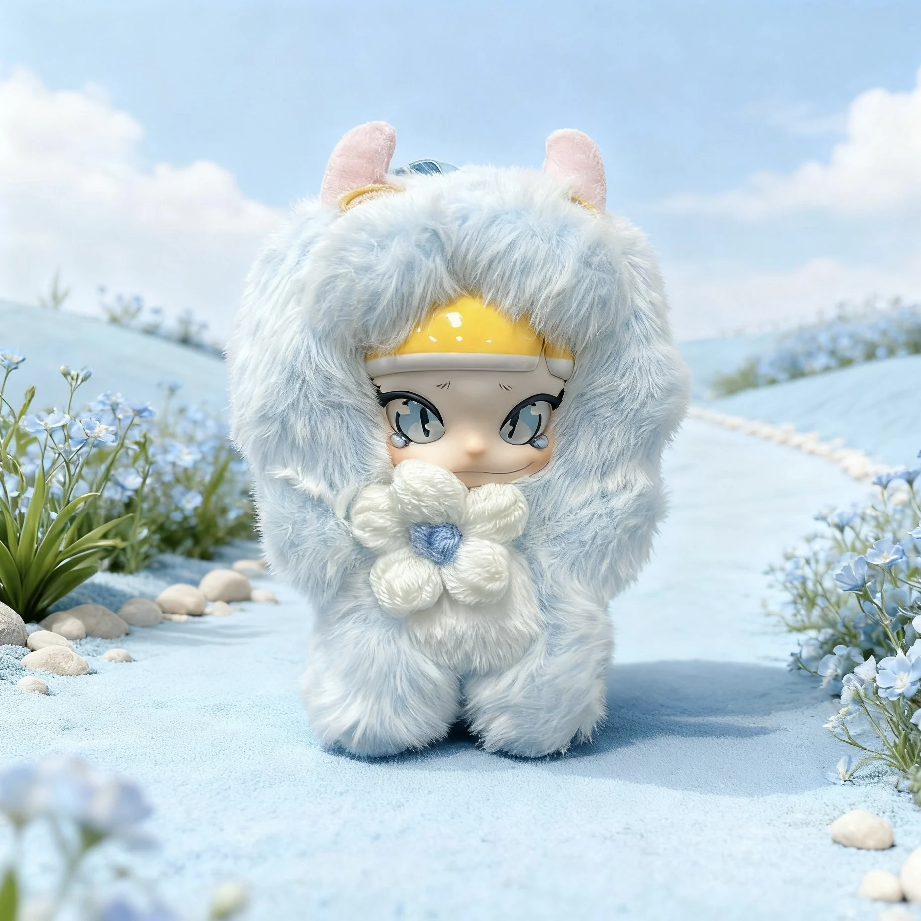 Mainan Boneka Plush Seri Longan Kawaii Baru, Kotak Misteri, Figur Aksi Kawaii, Gantungan Boneka, Hadiah, Dekorasi, Figur Anime