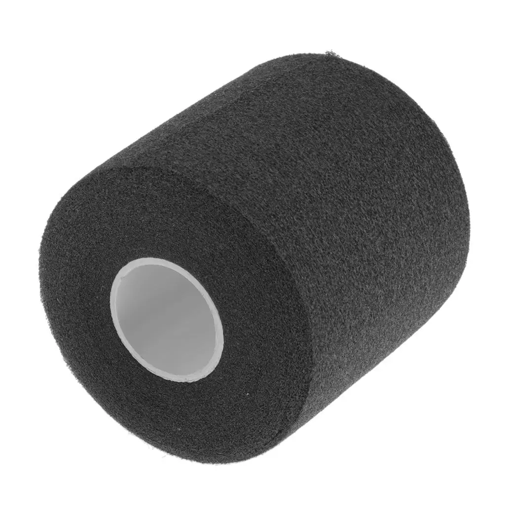 Professional Sports Pre Wrap Athletic Tape Foam for Taping Wrist & Ankles - Provides Amazing Knee Support , Black