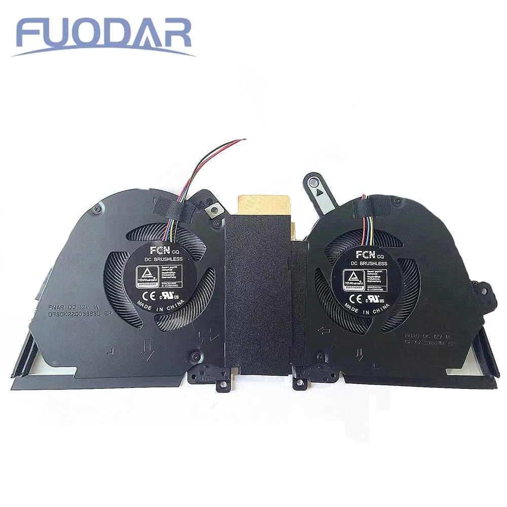 Кулер для ноутбука F15 Fx516 Fx516p Air Rtx3070, радиатор для ноутбука, радиатор для игровой приборной панели, 12 В постоянного тока, 1 А, 4 контакта